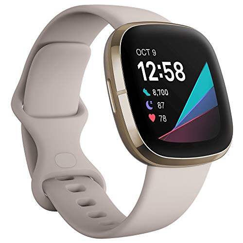 Fitbit Sense Advanced Health Smartwatch – Soft Gold – FB512GLWT - Image 8