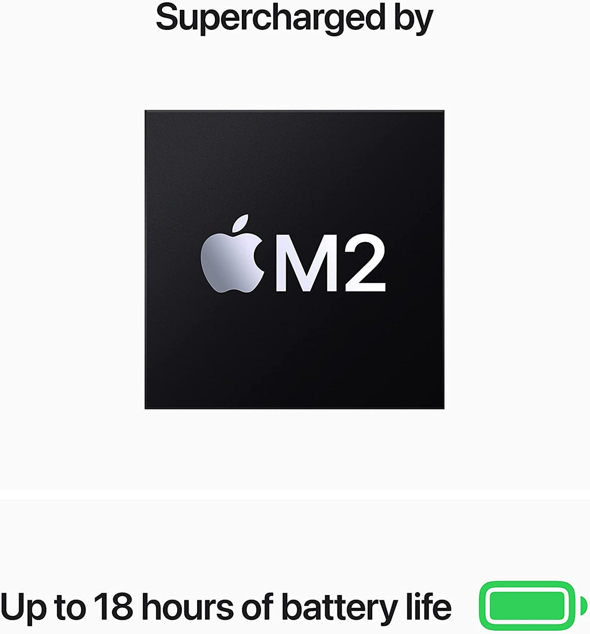 MacBook Air 13.6" Laptop - Apple M2 chip - 8GB RAM - 256GB SSD - Midnight - MLY33LL/A - Image 3