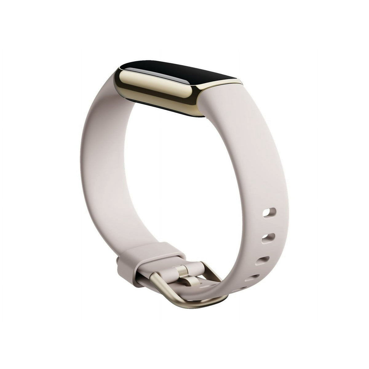 Fitbit Luxe Fitness & Wellness Tracker – Soft Gold Case with White Band – FB422GLWT - Image 5