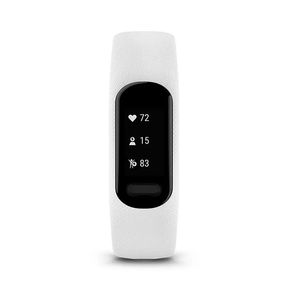 Garmin vívosmart 5 Smart Fitness Tracker + Heart Rate – Small/Medium – White – 010-02645-01 - Image 3