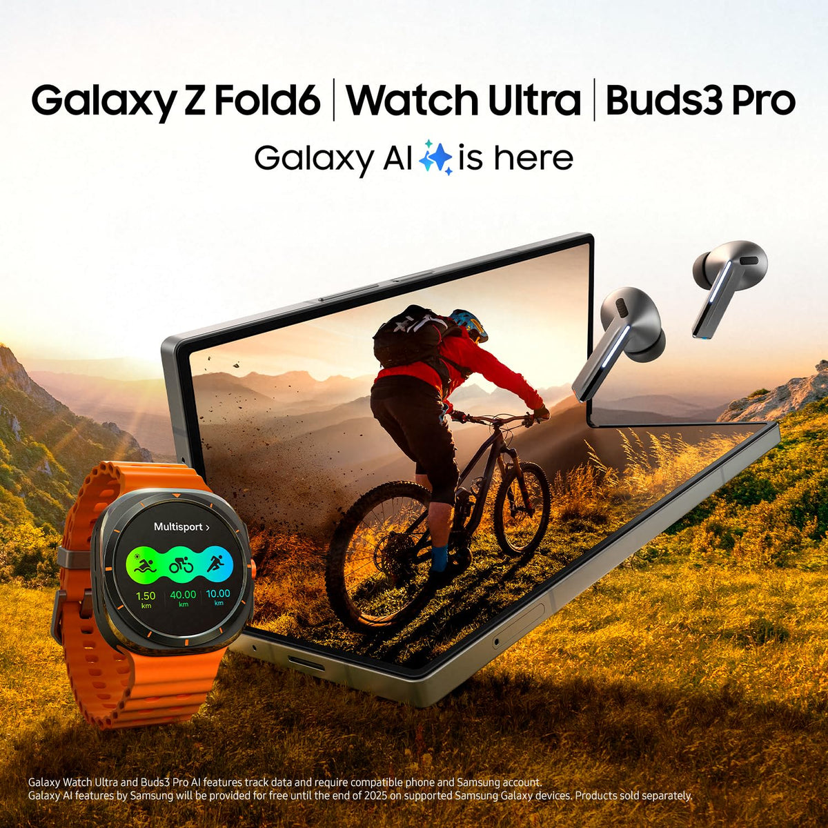 Unlocked Samsung Galaxy Z Fold6 5G - 256GB - Silver Shadow - SM-F956UZSAXAA - Image 6