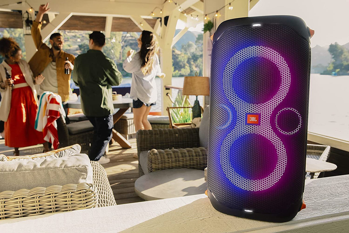 JBL PartyBox 110 – Portable Bluetooth Party Speaker with Built-in Lights – Black – JBLPARTYBOX110AM - Image 6