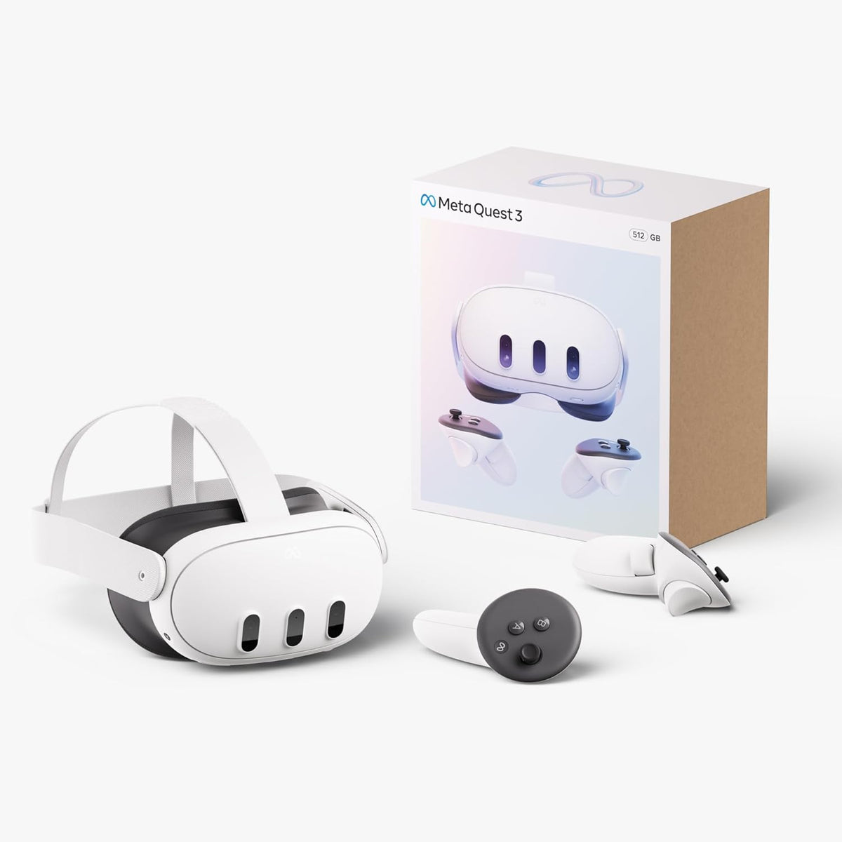 Meta Quest 3 – Breakthrough Mixed Reality Headset – 512GB – White – 899-00652-01 - Image 4