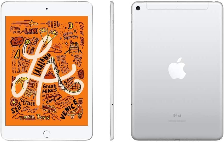 Apple iPad Mini (5th Generation, 2019) – 7.9" Wi-Fi + Cellular – 256GB – Silver – MUXN2LL/A - Image 3