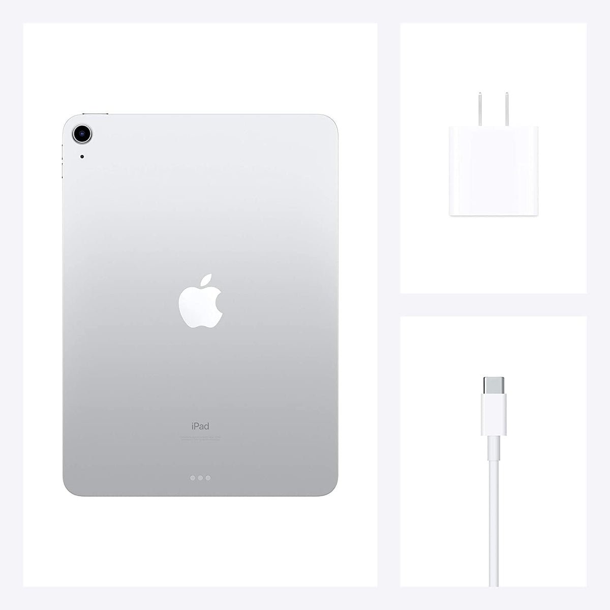 Apple iPad Air (10.9-inch, 4th Generation, 2020) Wi-Fi + Cellular – 64GB – Silver – MYHY2LL/A - Image 4