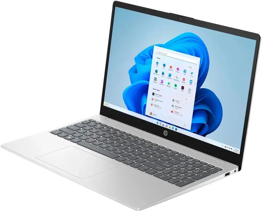HP Laptop – 15.6" HD Touch – Intel Core i5-1235U – 8GB RAM – 512GB SSD – Silver – 15-fd0005dx - Image 2