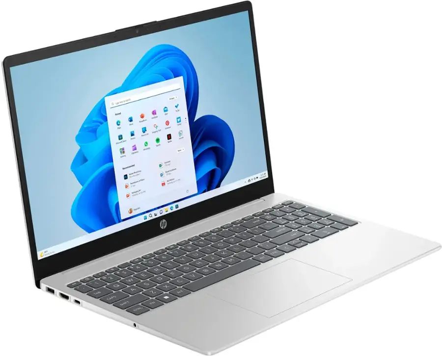 HP Laptop – 15.6" HD Touch – Intel Core i5-1235U – 8GB RAM – 512GB SSD – Silver – 15-fd0005dx - Image 3