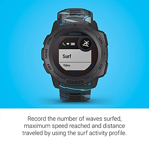 Garmin Instinct Solar Surf – 45mm Fiber – Pipeline Case and Band – 010-02293-17 - Image 3