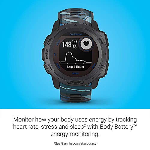 Garmin Instinct Solar Surf – 45mm Fiber – Pipeline Case and Band – 010-02293-17 - Image 5