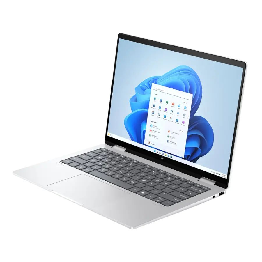 HP Envy x360 - 14" FHD+ Touch - Ryzen 5 8640HS - 16GB RAM - 512GB SSD - Silver - 14-fa0013dx - Image 2