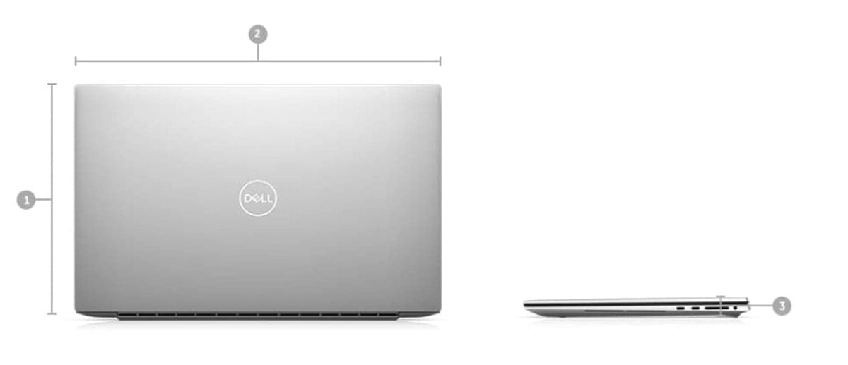 Dell XPS 17 9710 – 17" UHD+ Touch – Intel Core i7-11800H – 32GB RAM – NVIDIA GeForce RTX 3060 – 1TB SSD – Silver - Image 9