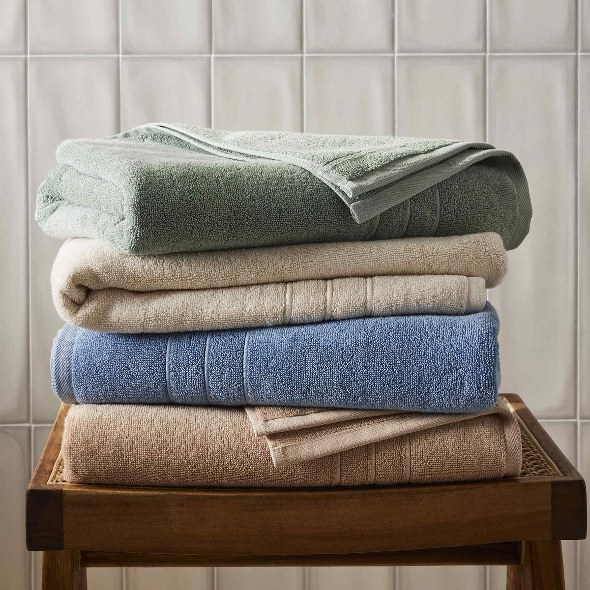 Super-Plush Turkish Cotton Hand Towels Set of 2 - Last Call - Image 34