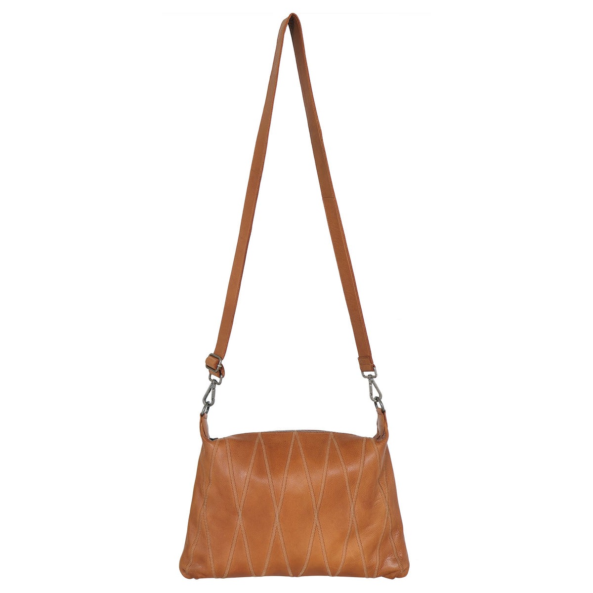 Avery Diamond Leather Crossbody Bag - Image 12