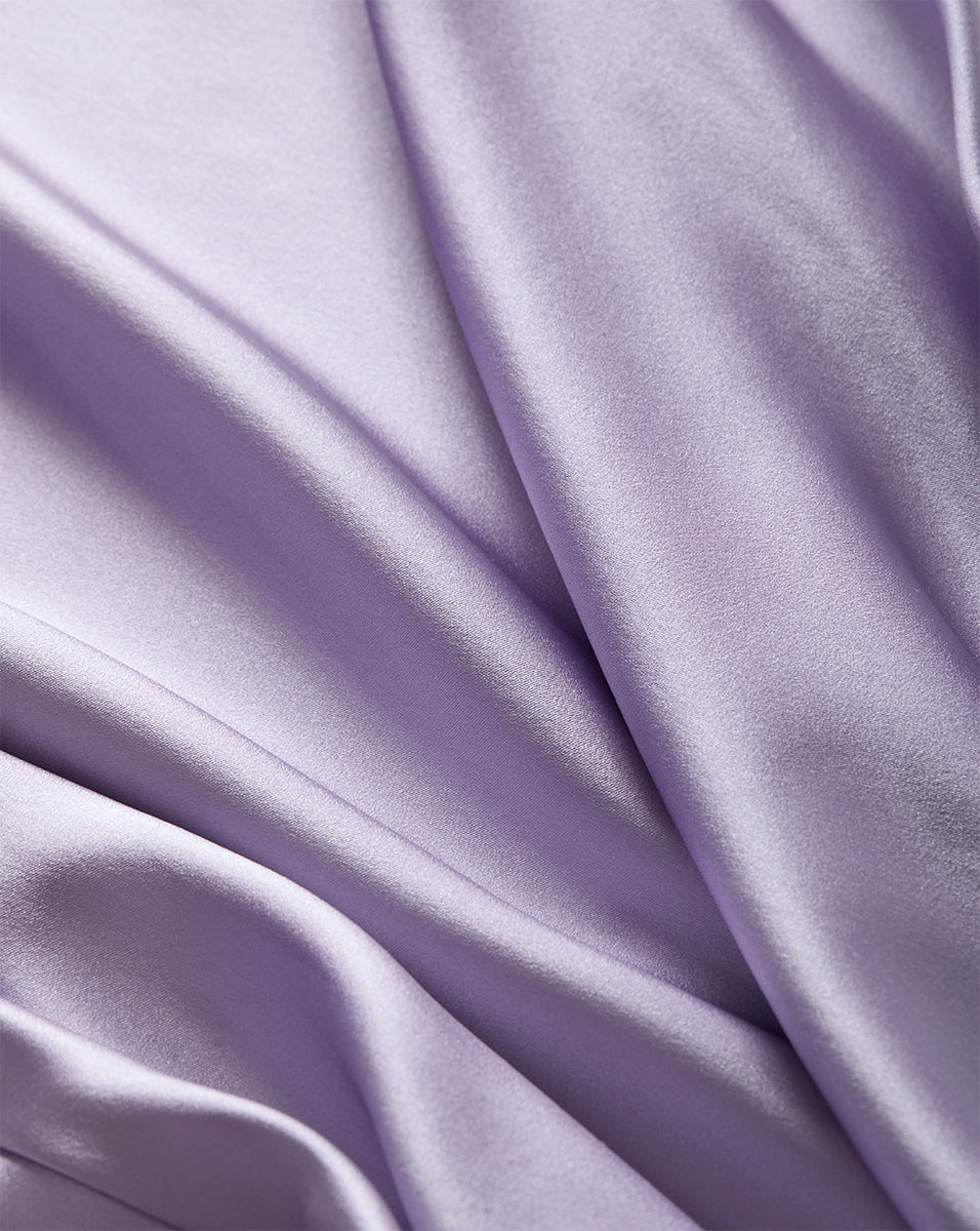 Clover Stretch-Silk Slip Skirt - Image 4