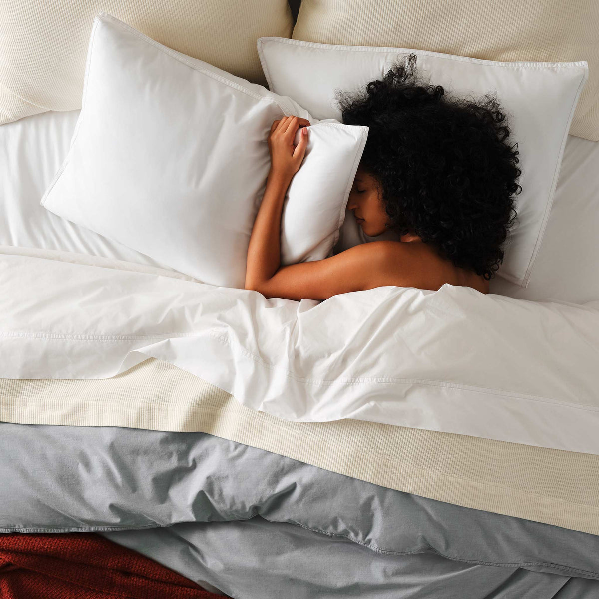 Washed Classic Percale Duvet Cover - Image 84