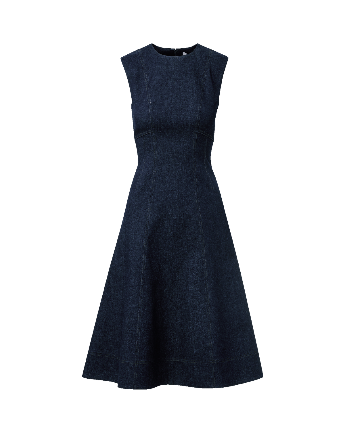 Dulce Denim Midi Dress - Image 5