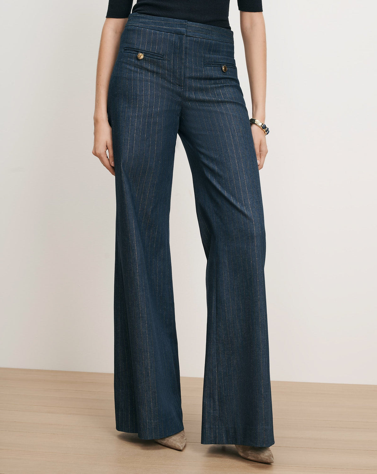 Ledger Wide-Leg Denim Pant - Image 3
