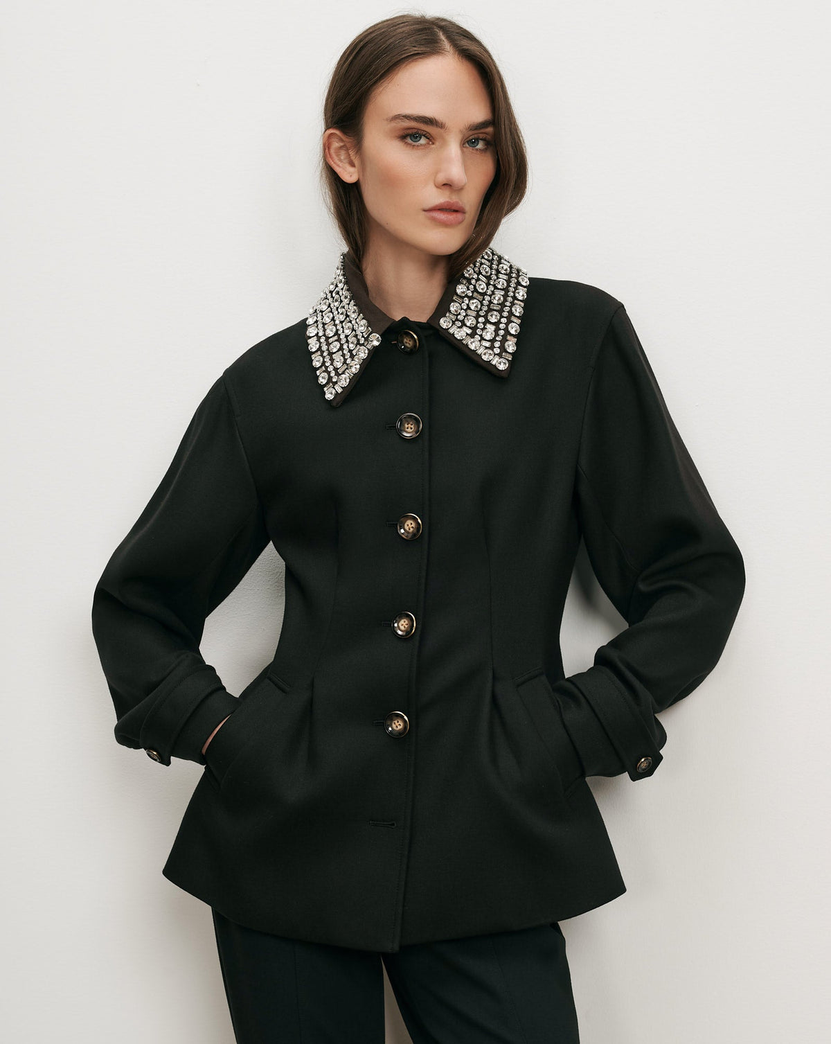 Crystal Embellished Collar - Image 2
