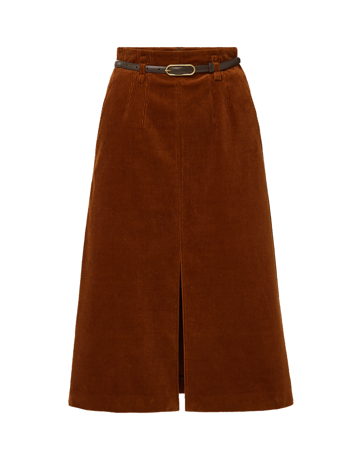Alexie Corduroy Midi Skirt - Image 8