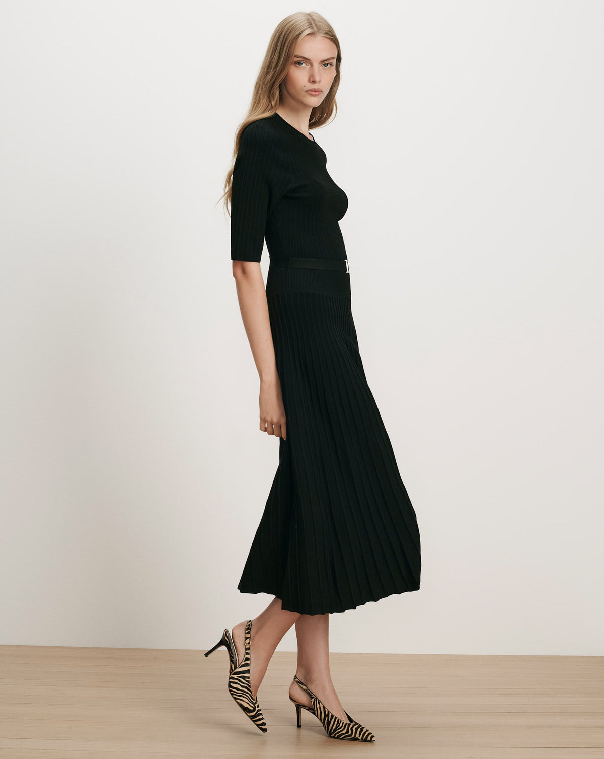 Elthea Belted Midi Dress - Image 2