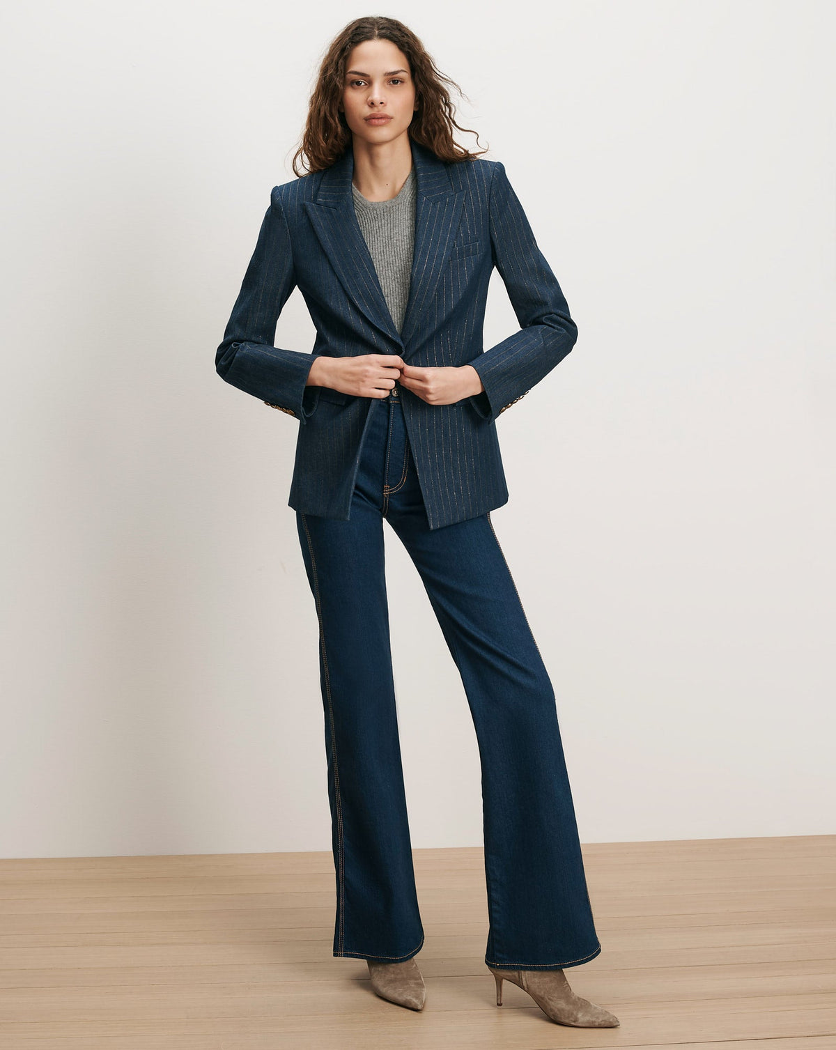 Naira Denim Dickey Jacket - Image 3