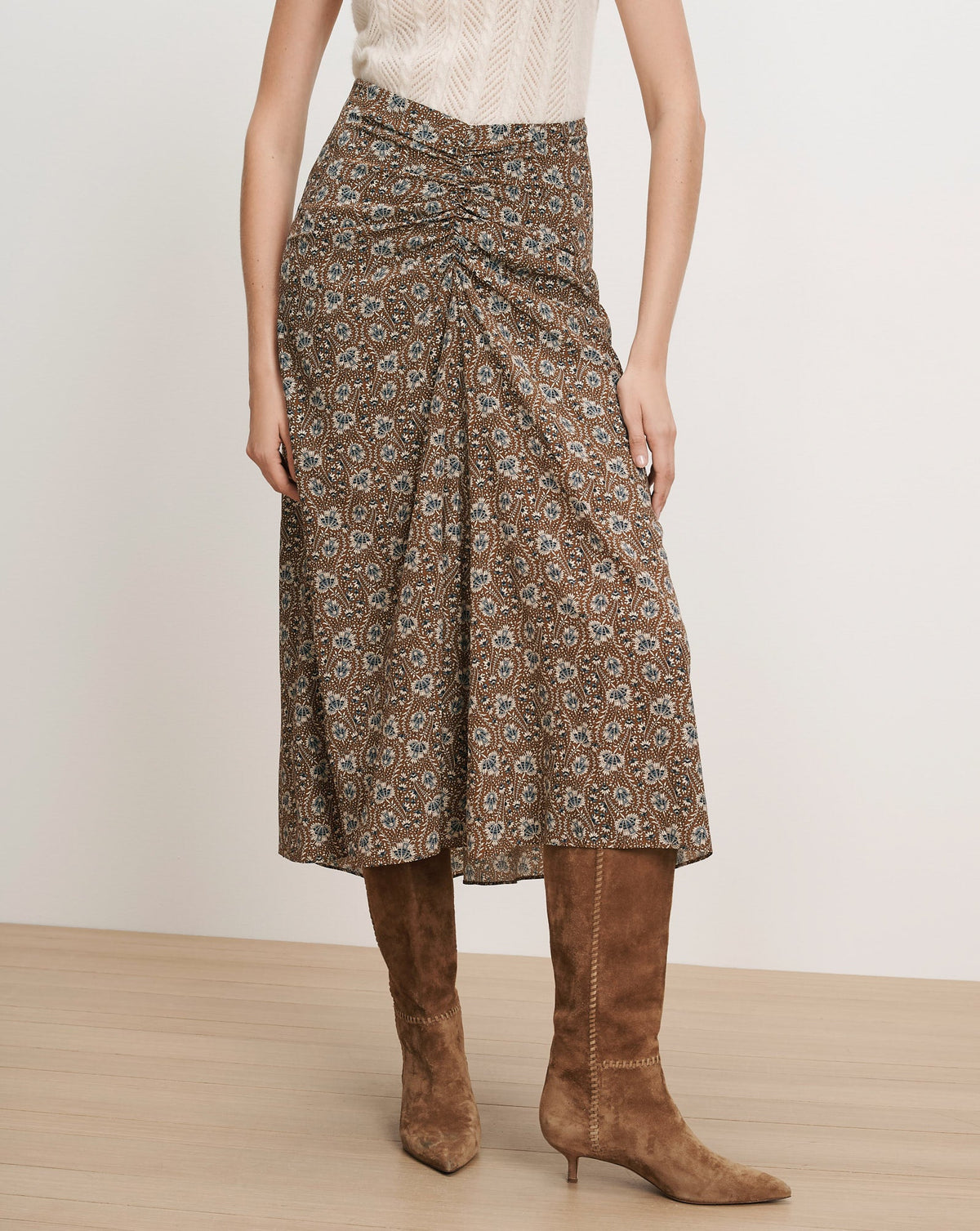 Limani Floral Midi Skirt - Image 2