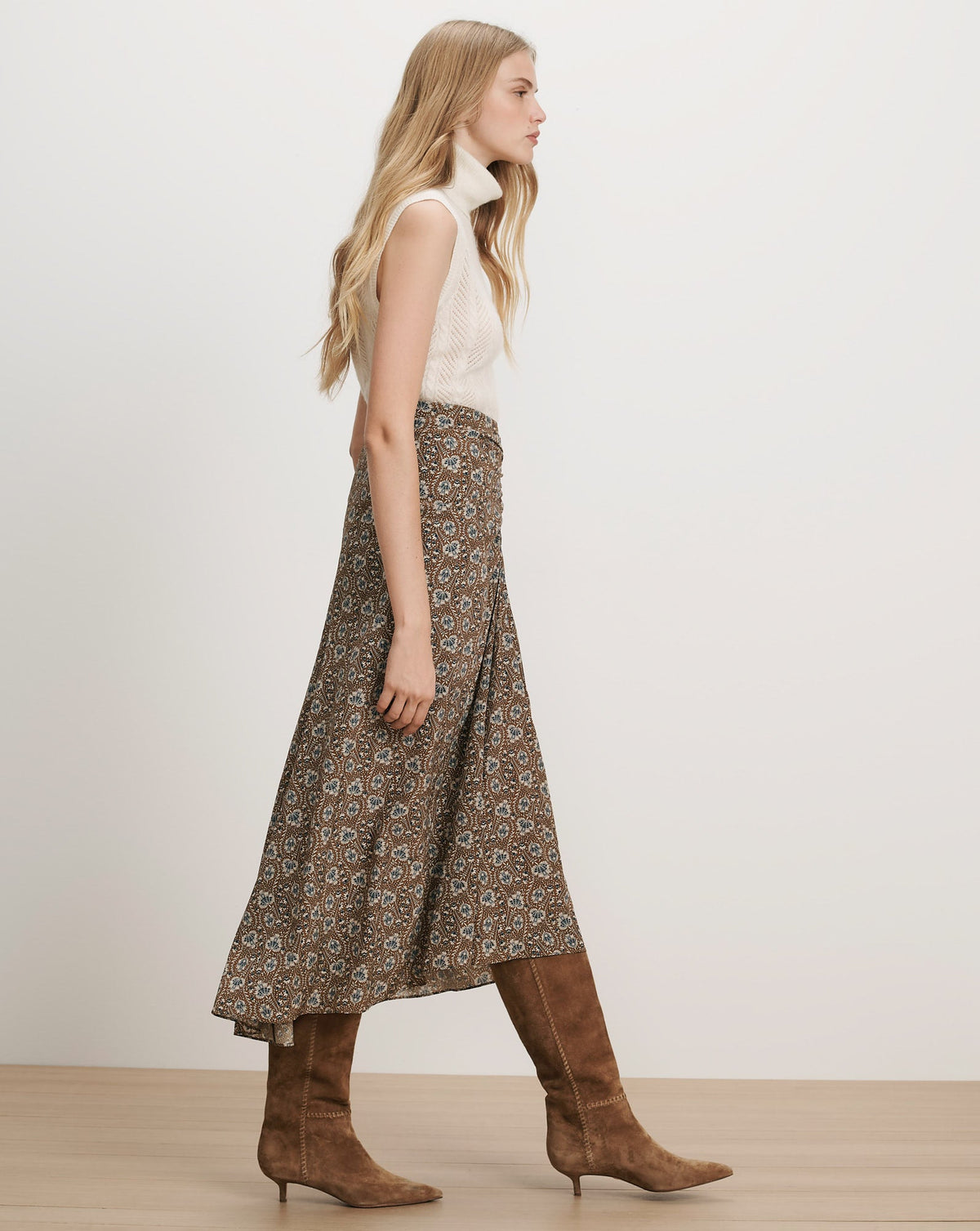 Limani Floral Midi Skirt - Image 3