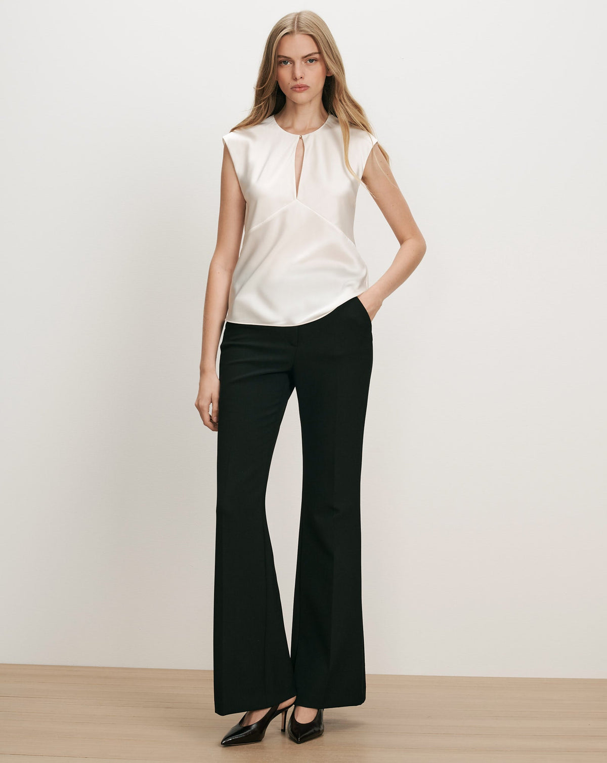 Sparrow Silk-Blend Blouse - Image 2