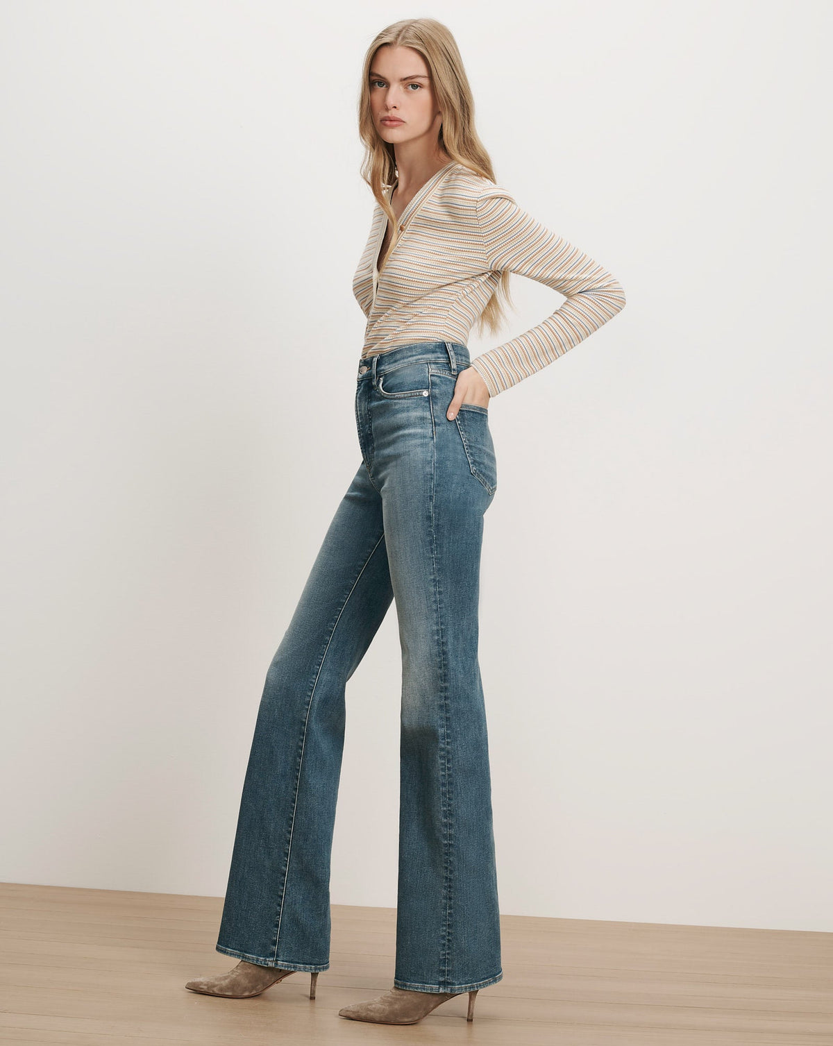 Crosbie Slim Wide-Leg Jean - Image 3