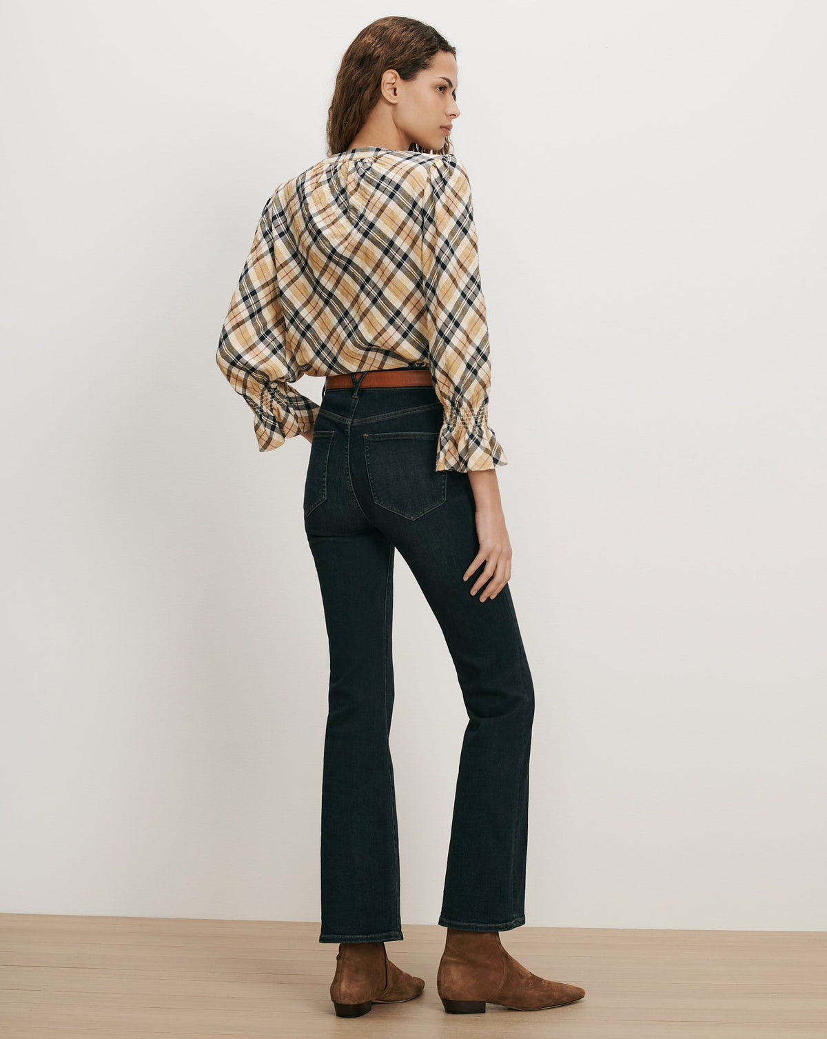 Ashlynn Plaid Blouse - Image 5