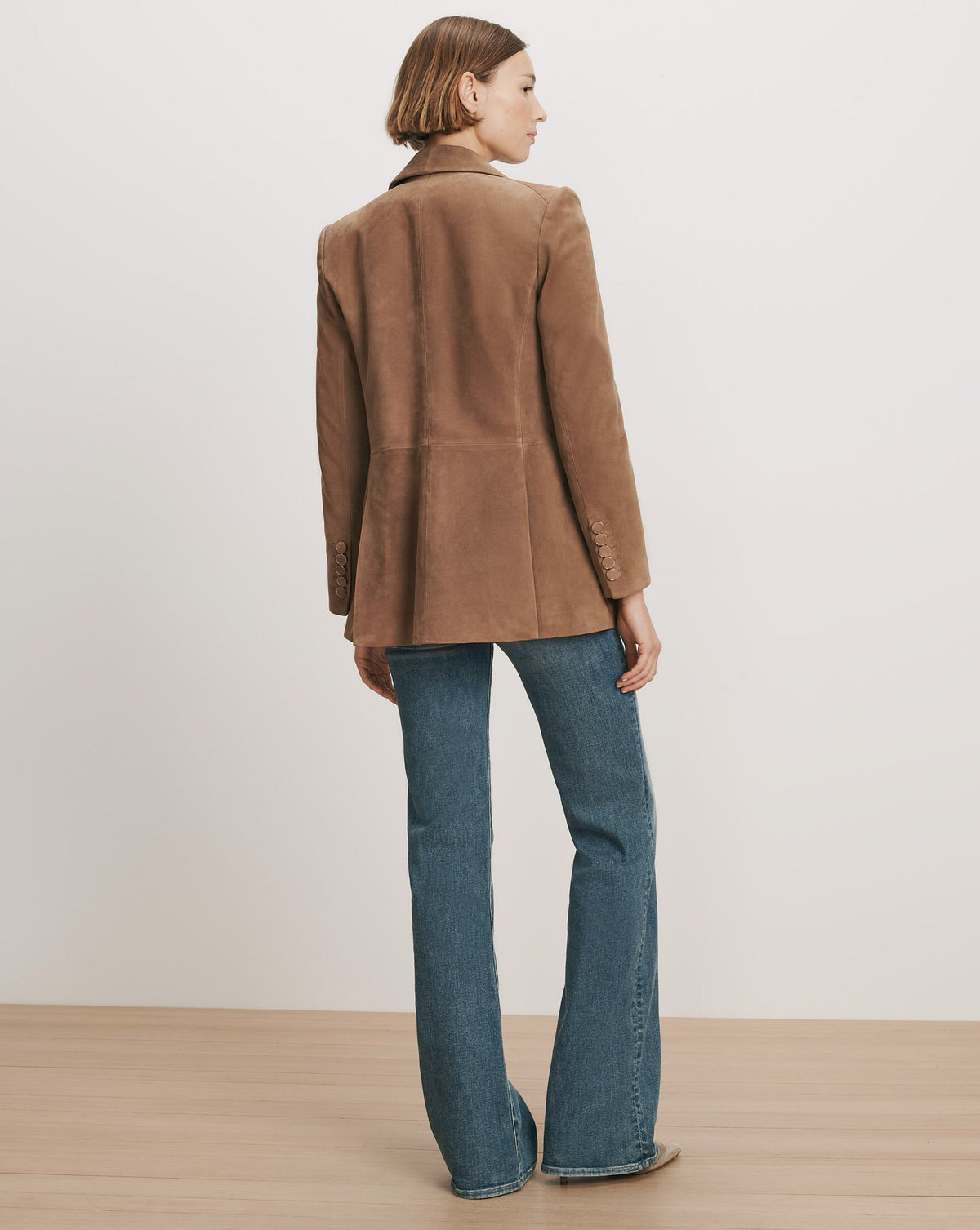 Oria Suede Dickey Jacket - Image 6