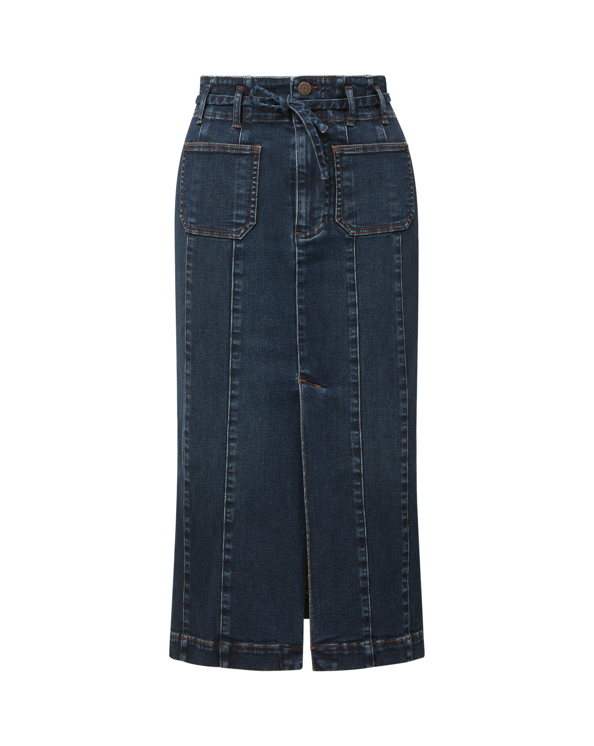 Pavana Denim Midi Skirt - Image 6