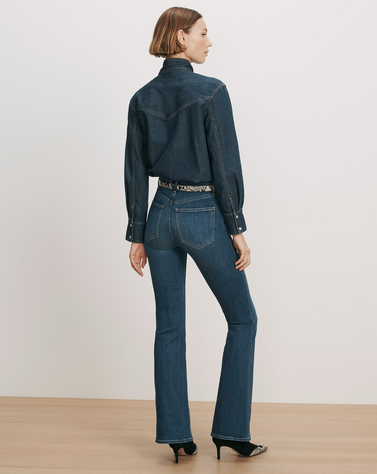 Genetta Chambray Button-Down Shirt - Image 5