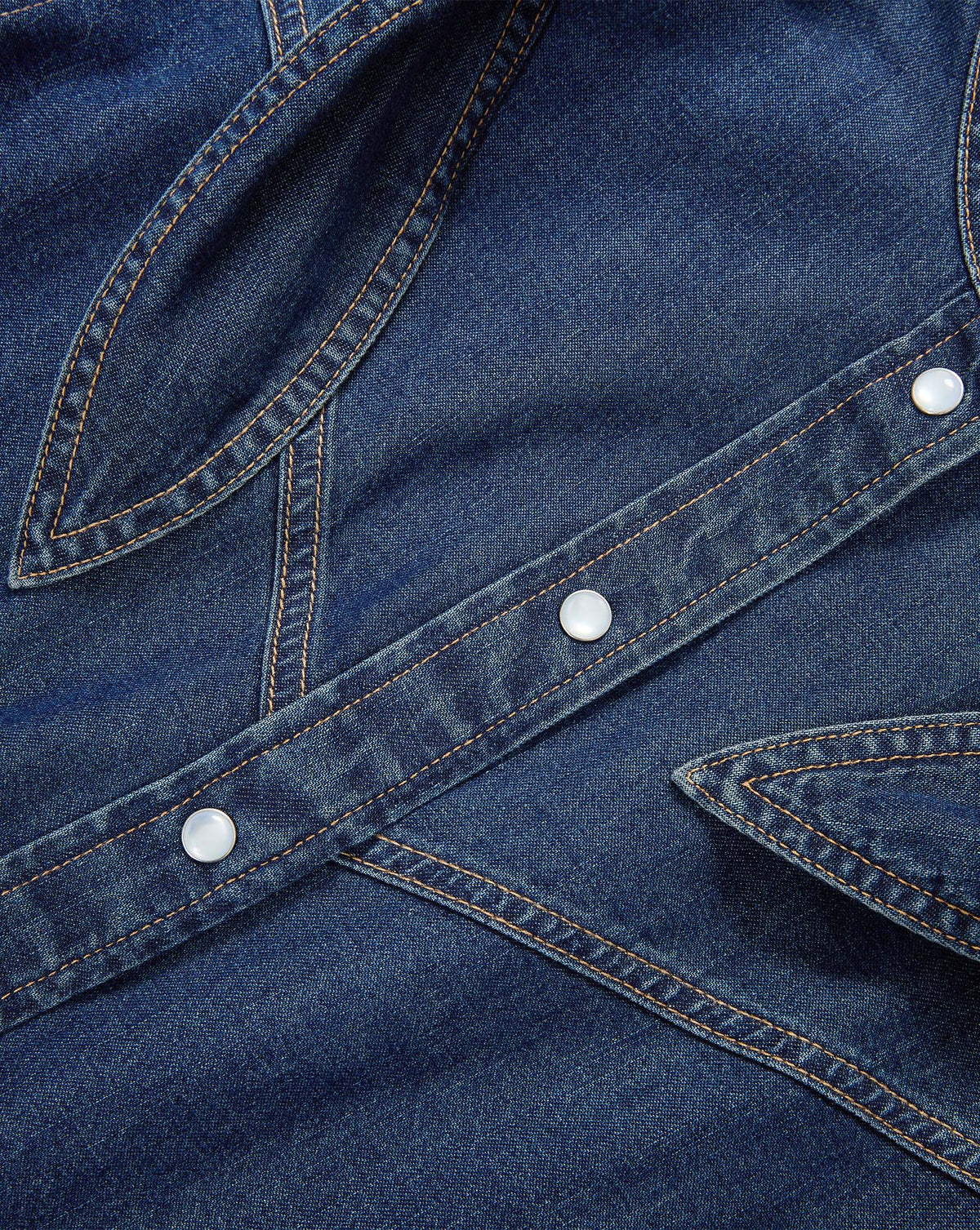 Genetta Chambray Button-Down Shirt - Image 4