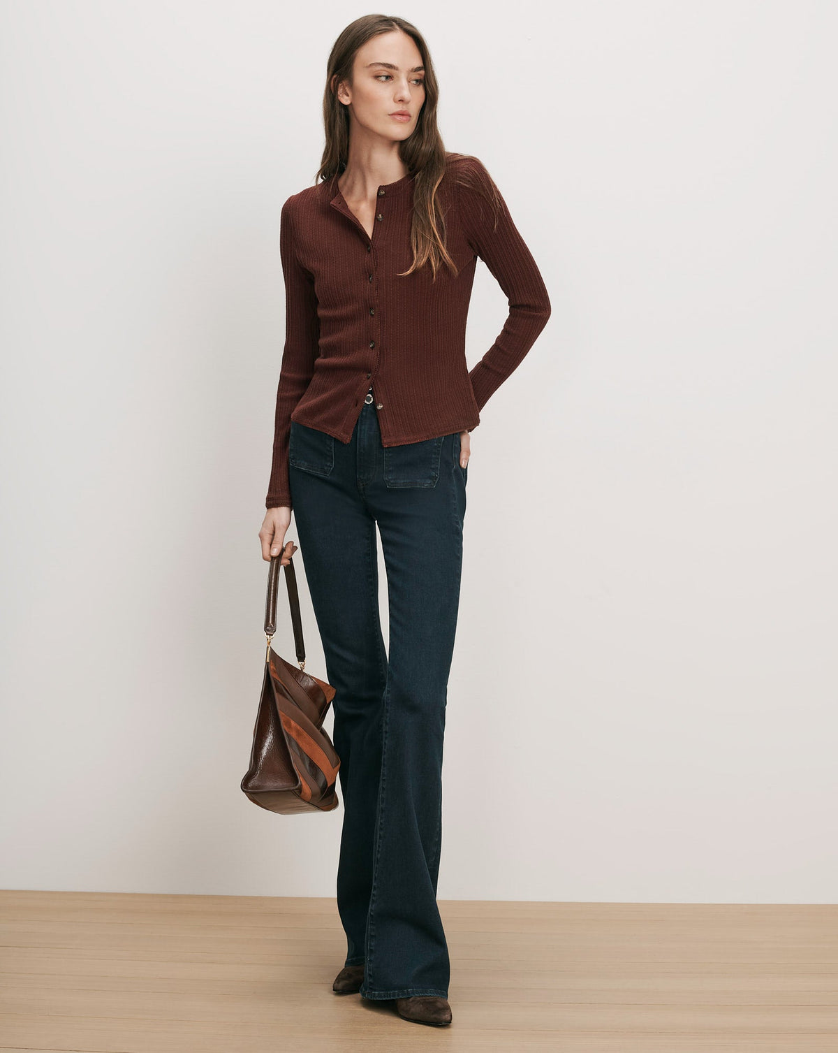Lira Pointelle Cardigan - Image 2