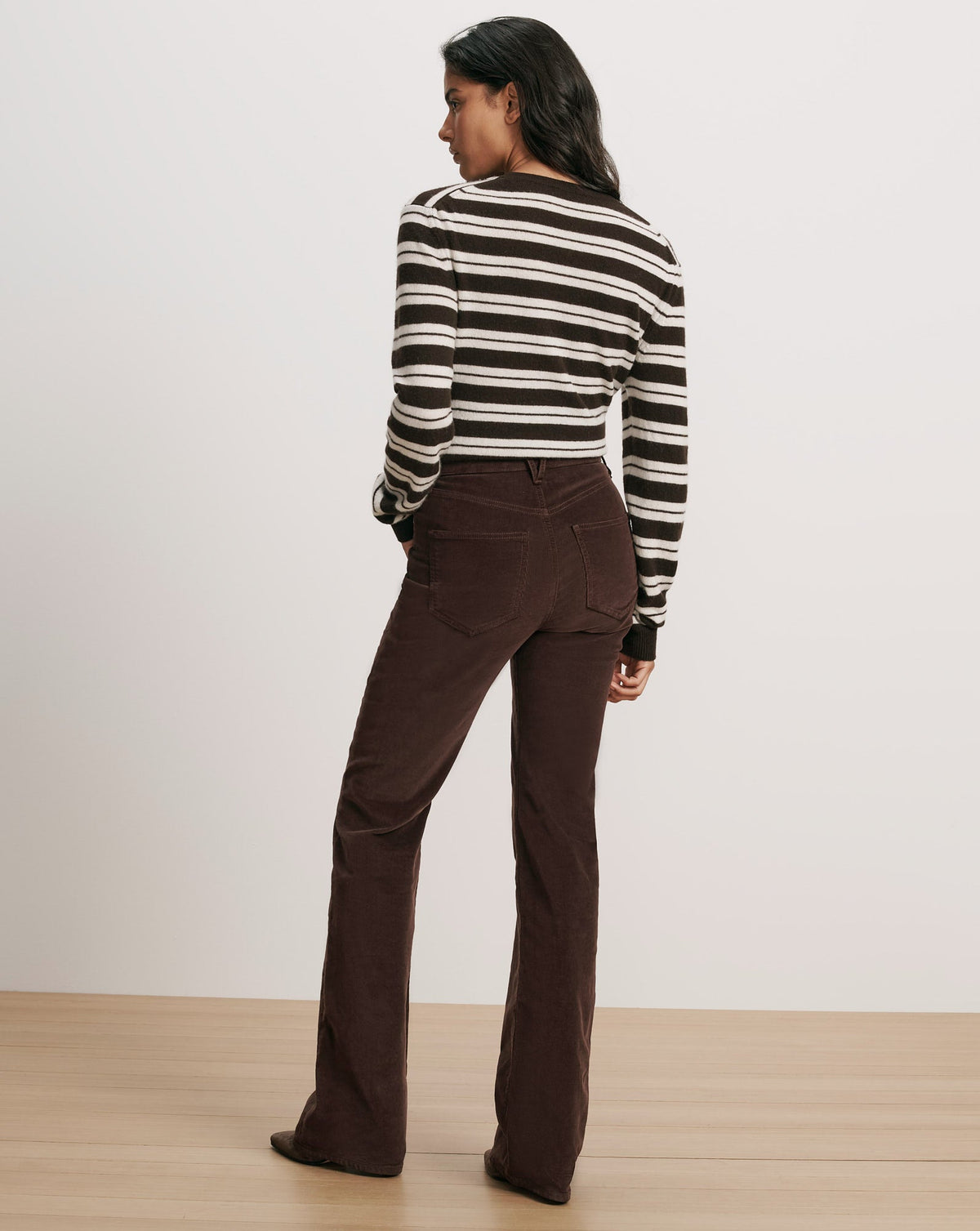 Crosbie Corduroy Slim Wide-Leg Pant - Image 5