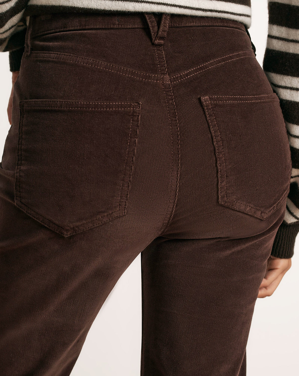 Crosbie Corduroy Slim Wide-Leg Pant - Image 6