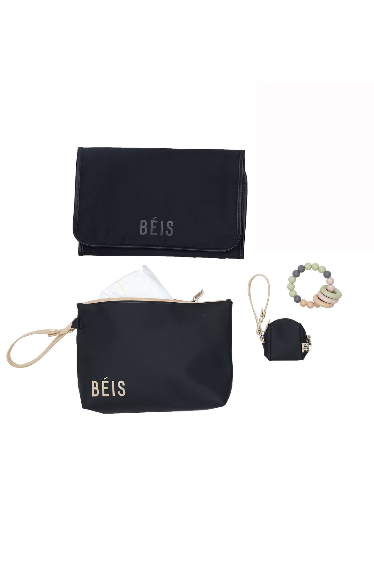 The Diaper Bag in Beige - Image 11