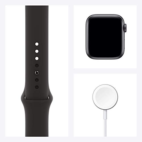 Apple Watch Series 6 (GPS) 40mm Space Gray Aluminum Case with Black Sport Band - MG133LL/A - Image 7