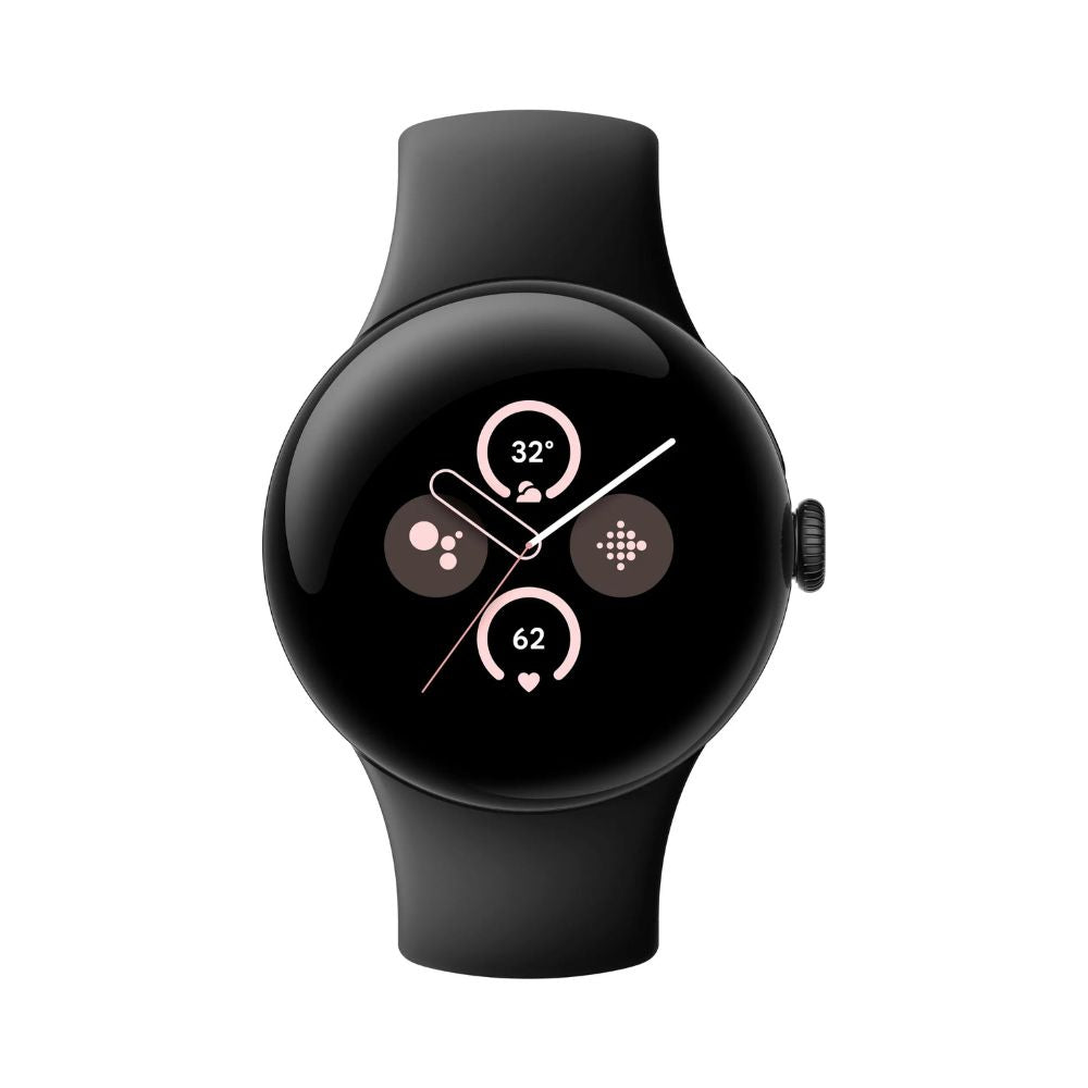 Google Pixel Watch 2 - Obsidian Active Band - Wi-Fi - Matte Black - GA05029-US - Image 2