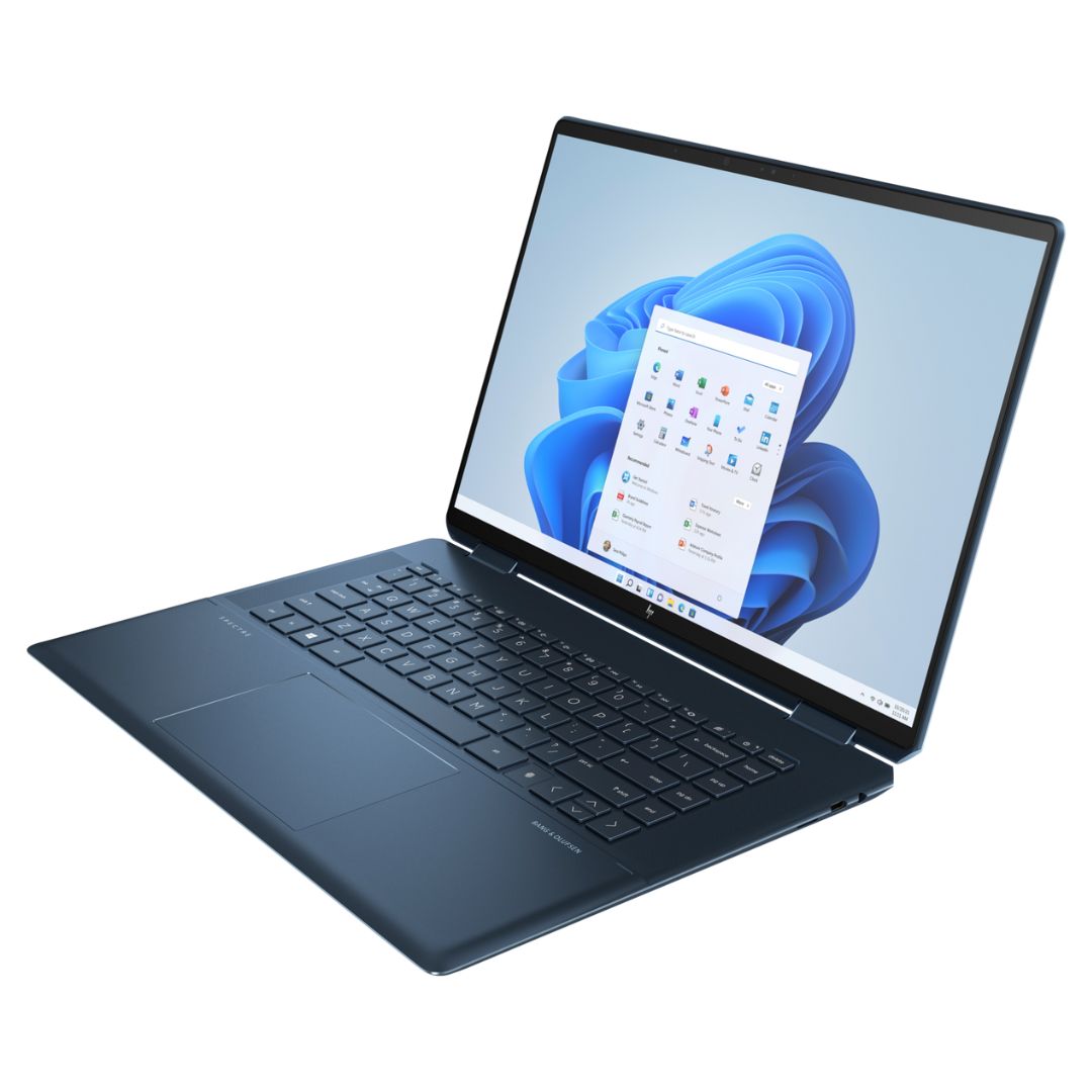 HP Spectre x360 – 16" 3K Touch – i7-11390H – 16GB RAM – 512GB SSD – Nocturne Blue – 16-f0035nr - Image 3