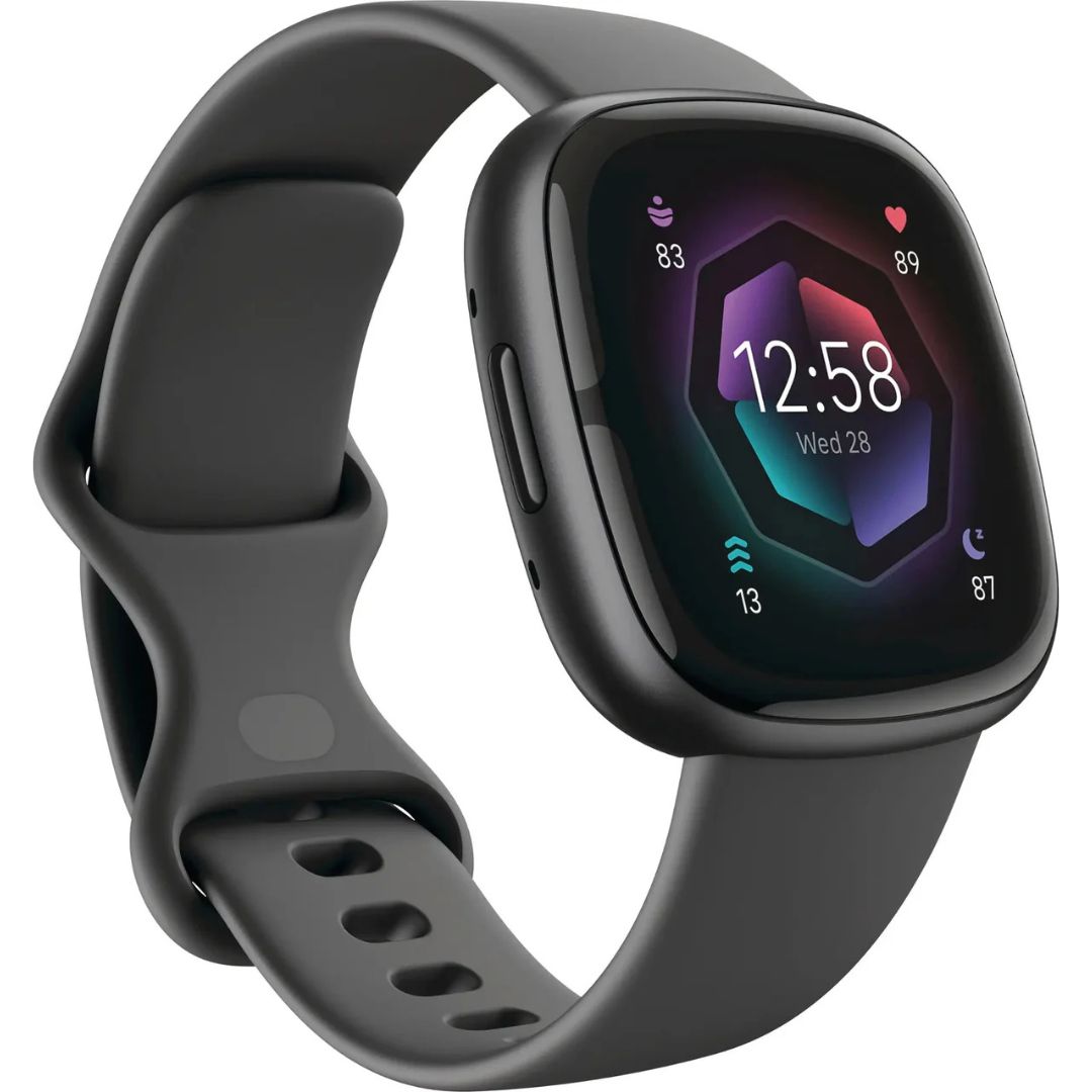 Fitbit - Sense 2 Advanced Health Smartwatch - Graphite - FB521BKGB-US - Image 2