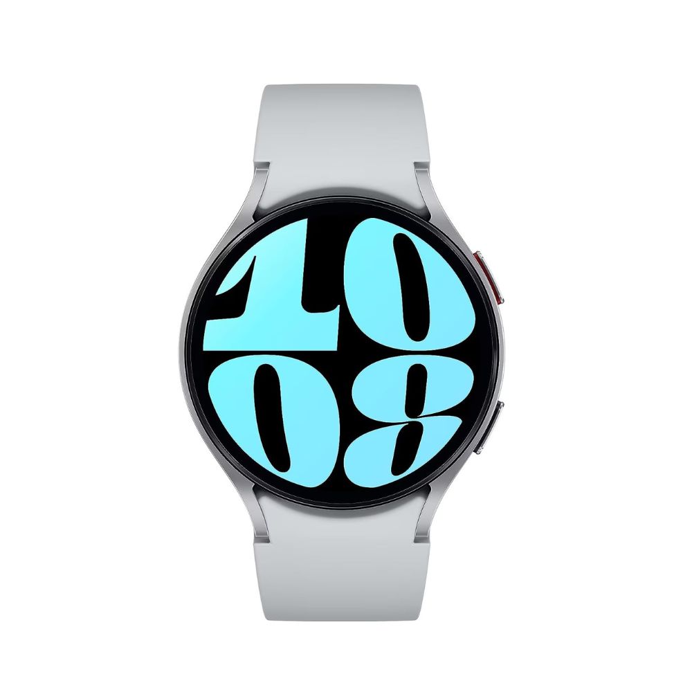 Samsung Galaxy Watch 6 44mm LTE - Silver Aluminum with Silver Sports Band - SM-R945UZSAXAA - Image 2