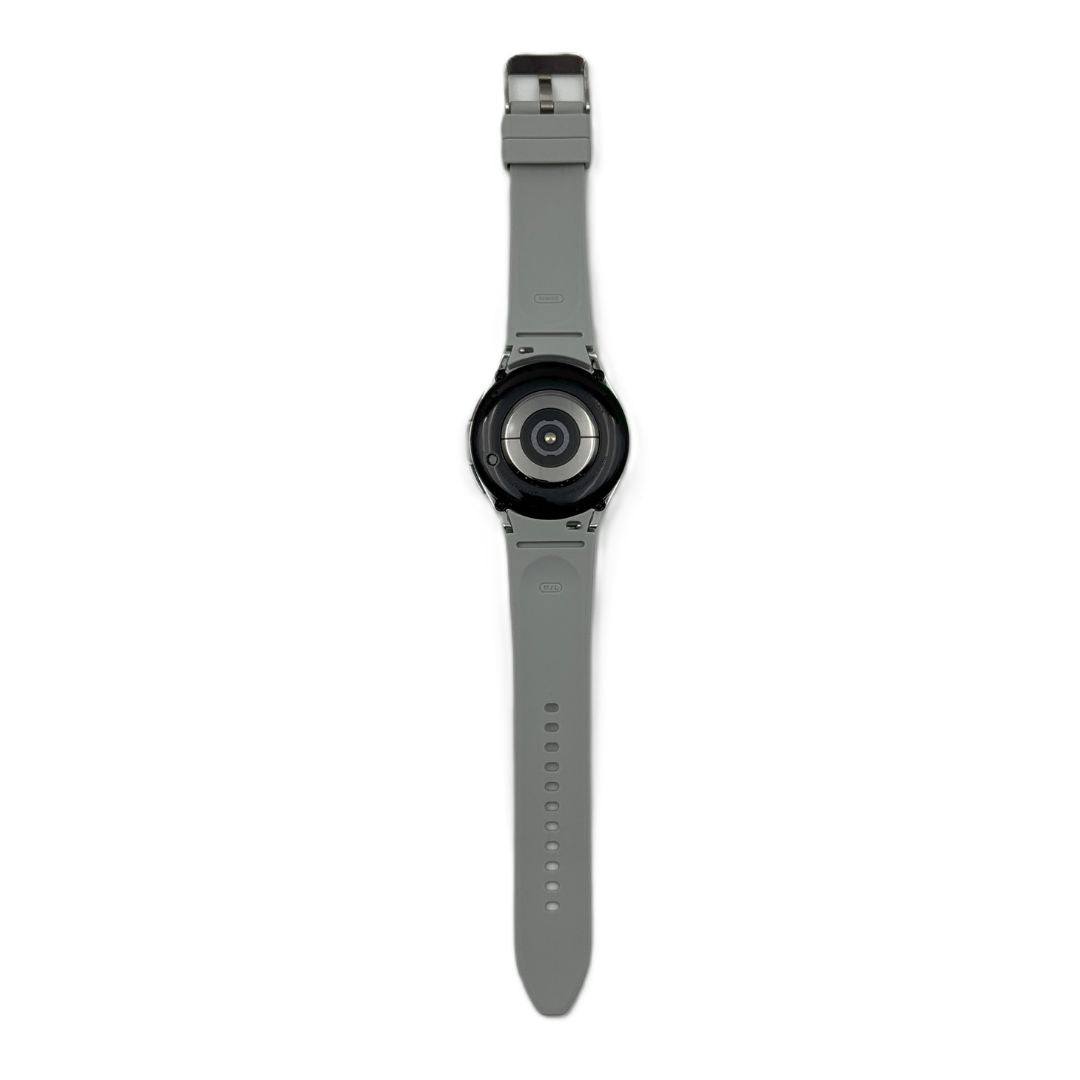 Samsung Galaxy Watch6 Classic Stainless Steel Smartwatch 43mm LTE – SM-R955UZSAXAA – Silver Silicone Band - Image 2