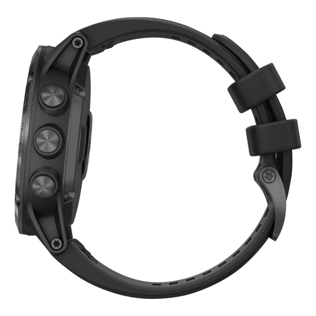 Garmin Fenix 5X Plus 51mm GPS Multisport Watch Black Case and Black Band - 010-01989-00 - Image 3