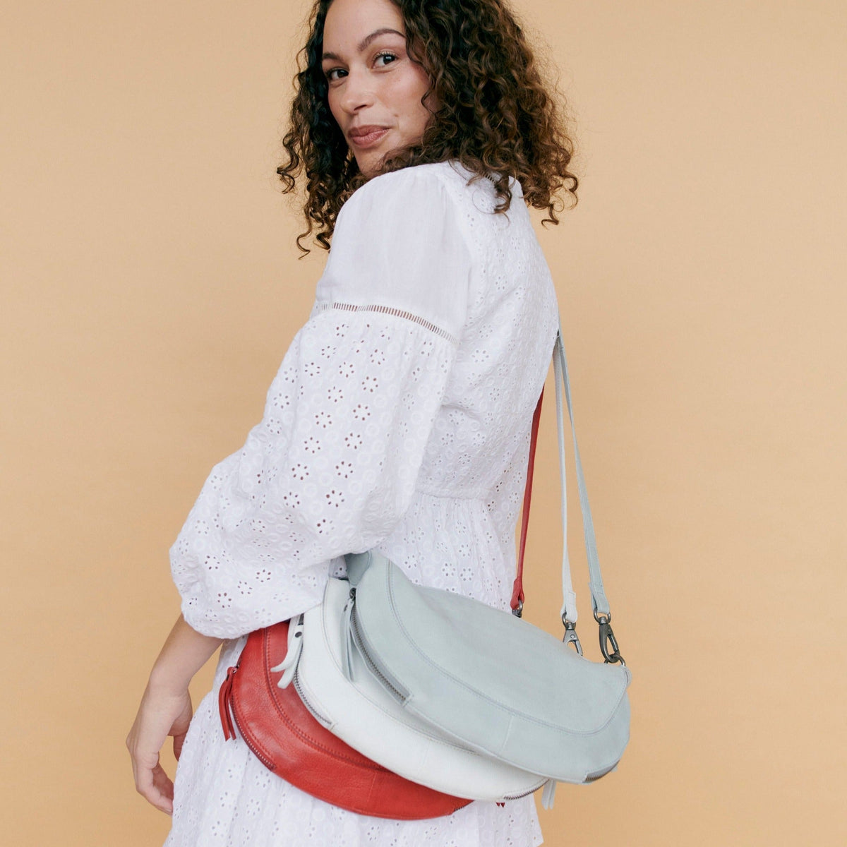 Crosby Leather Sling Bag - Image 18
