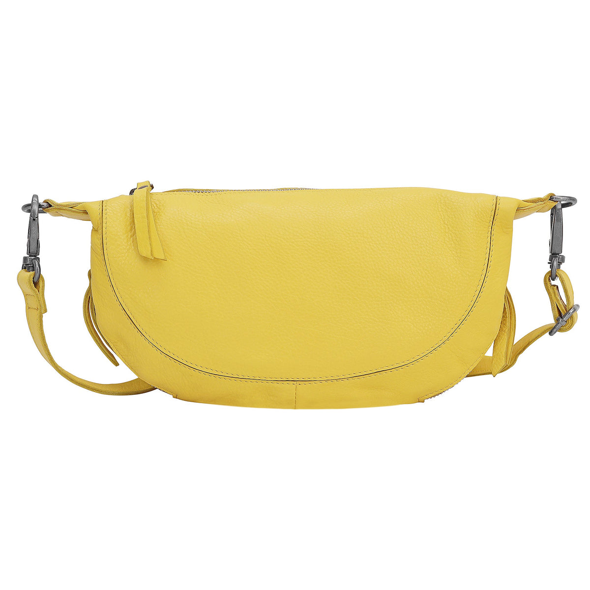 Crosby Leather Sling Bag - Lemon