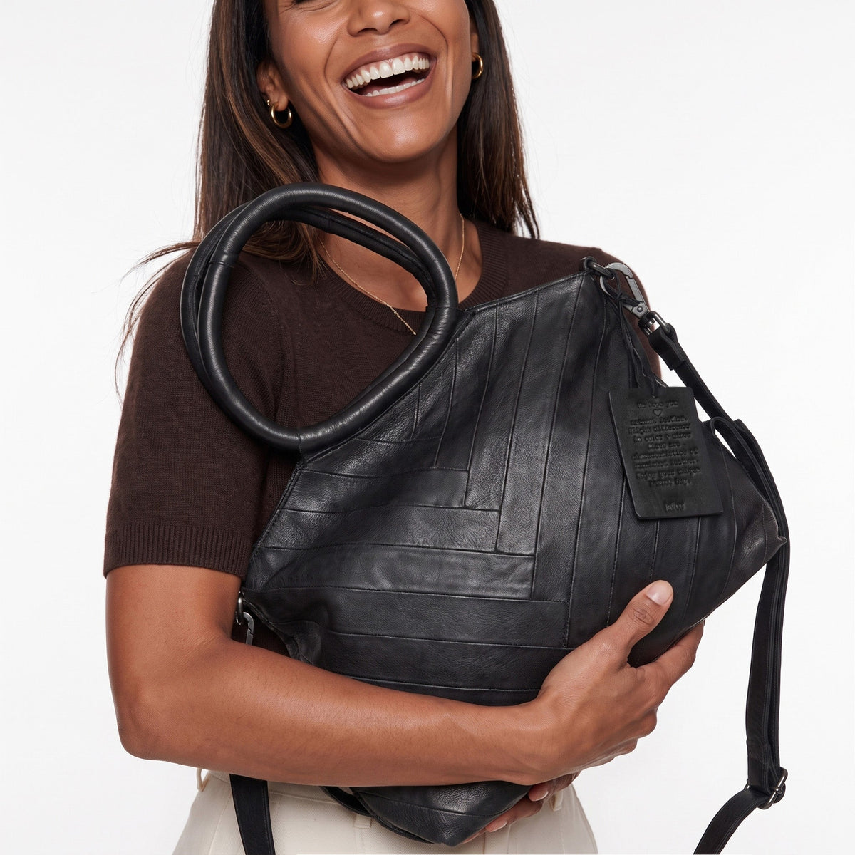 Dalton Leather Crossbody Bag - Image 17