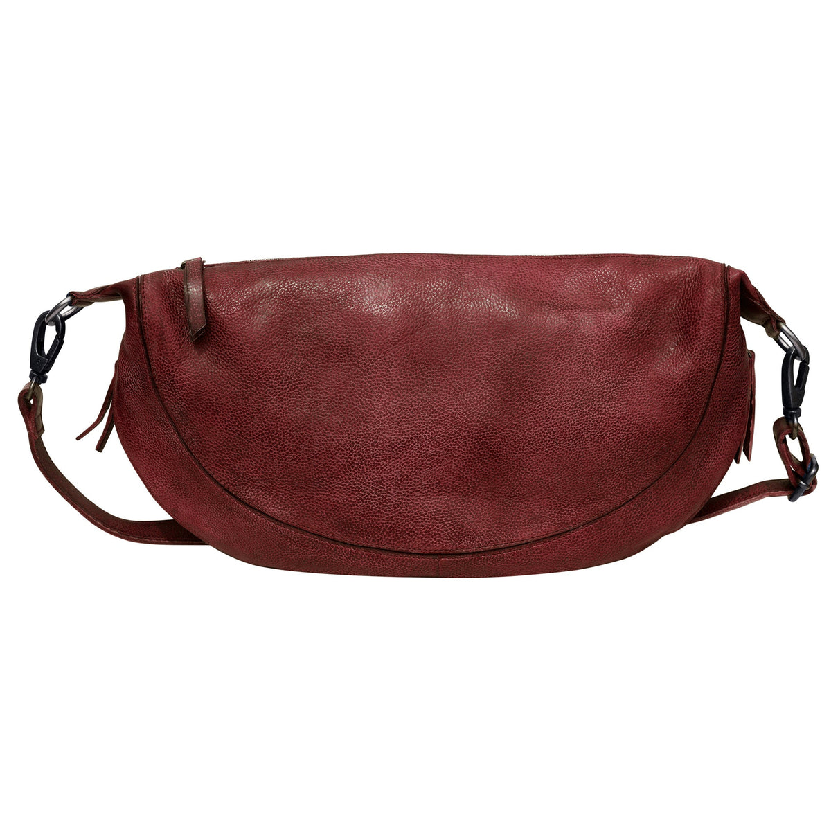 Callie Leather Sling Bag - Oxblood