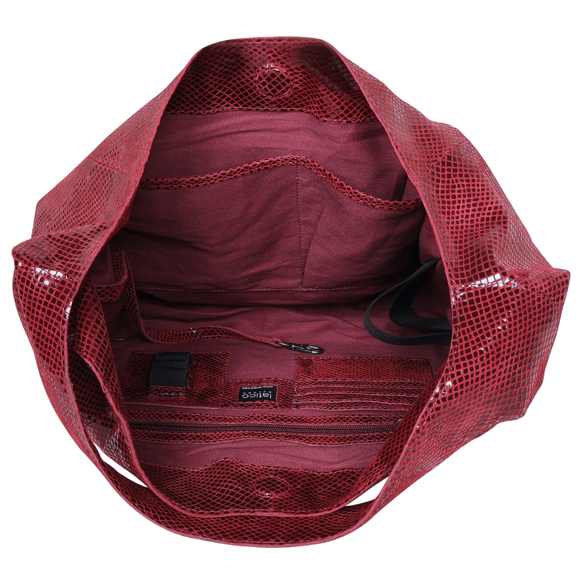 Petite Lindsey Leather Shoulder Bag - Image 18